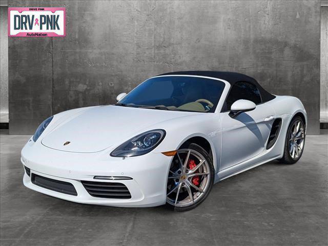 used 2017 Porsche 718 Boxster car, priced at $42,987