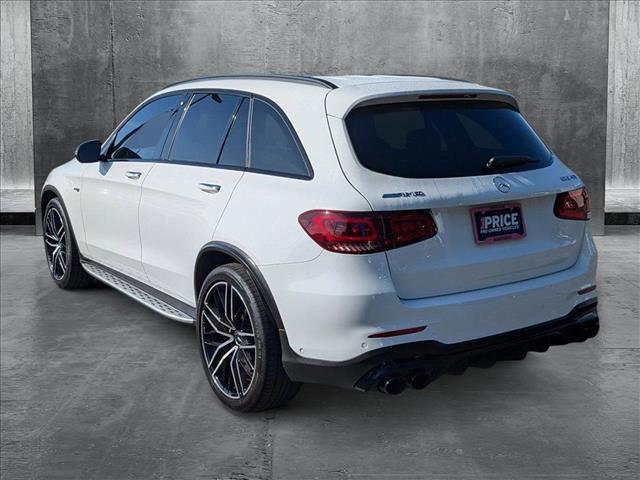 used 2021 Mercedes-Benz AMG GLC 43 car, priced at $38,995