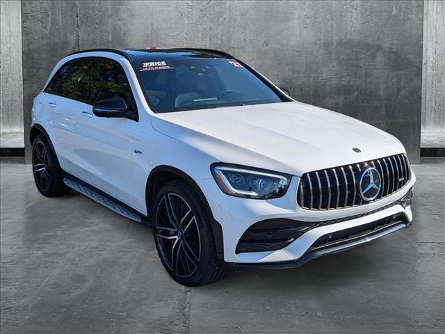 used 2021 Mercedes-Benz AMG GLC 43 car, priced at $38,995