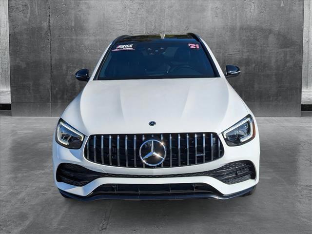 used 2021 Mercedes-Benz AMG GLC 43 car, priced at $38,995