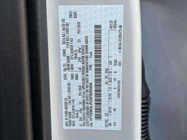 new 2025 Ford F-150 car, priced at $52,547