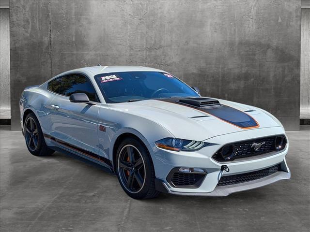 used 2021 Ford Mustang car, priced at $45,987