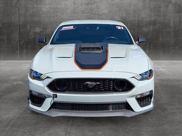 used 2021 Ford Mustang car, priced at $45,987