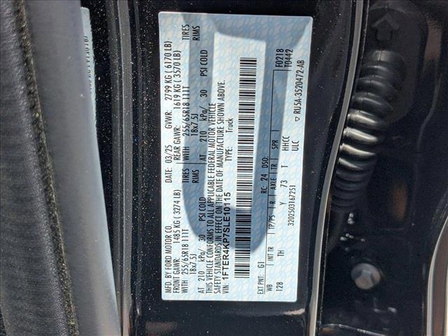 new 2025 Ford Ranger car, priced at $48,952