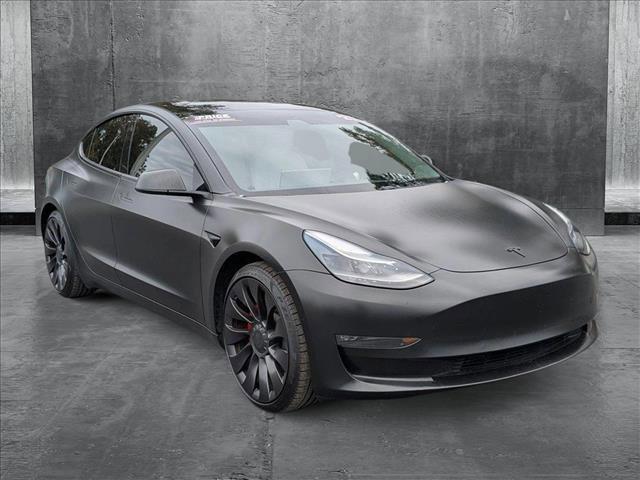 used 2021 Tesla Model 3 car, priced at $27,198