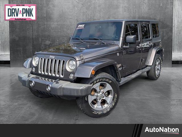 used 2017 Jeep Wrangler Unlimited car, priced at $24,266