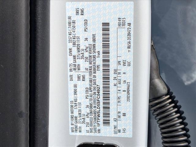 new 2025 Ford F-150 car, priced at $69,590