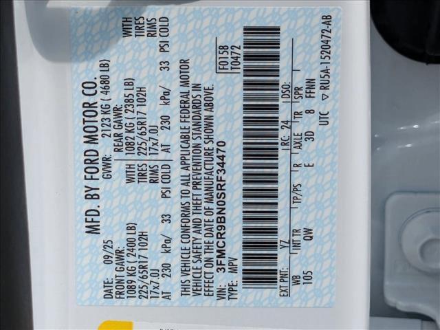 new 2025 Ford Bronco Sport car, priced at $27,713