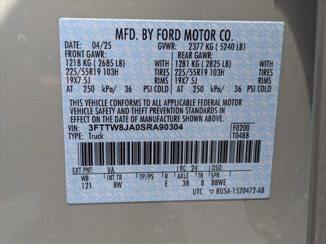 new 2025 Ford Maverick car, priced at $32,365