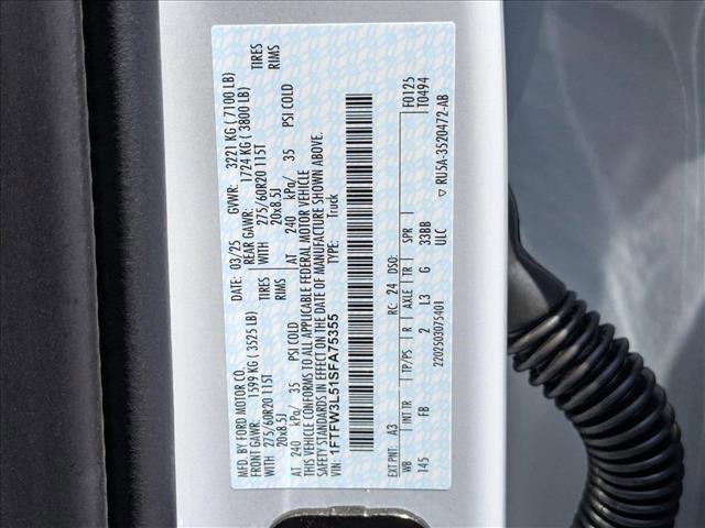 new 2025 Ford F-150 car, priced at $57,545