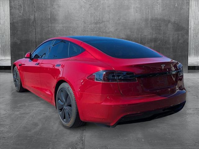 used 2021 Tesla Model S car, priced at $46,697