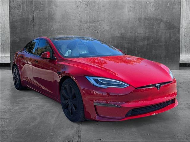 used 2021 Tesla Model S car, priced at $46,697