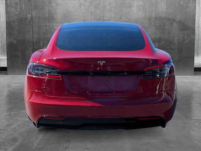 used 2021 Tesla Model S car, priced at $46,697