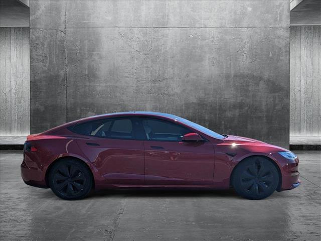 used 2021 Tesla Model S car, priced at $46,697