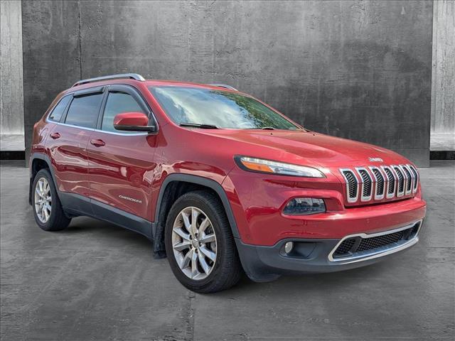 used 2015 Jeep Cherokee car, priced at $12,049