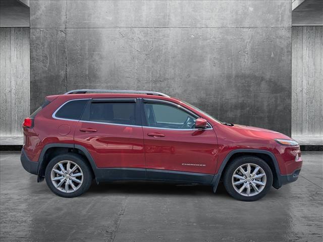 used 2015 Jeep Cherokee car, priced at $12,049