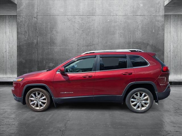 used 2015 Jeep Cherokee car, priced at $12,049
