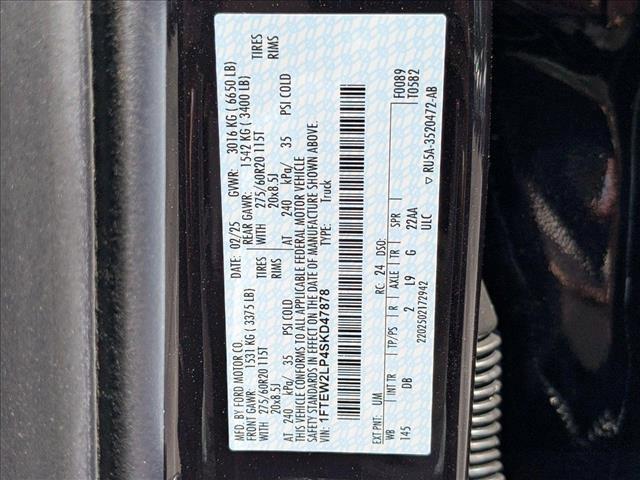 new 2025 Ford F-150 car, priced at $46,222
