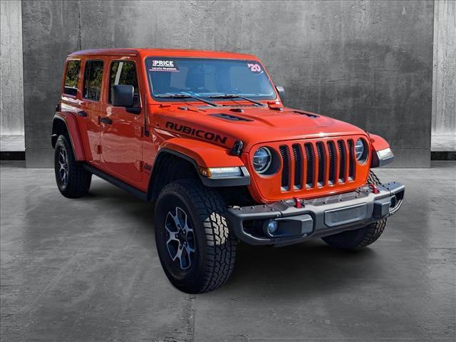 used 2020 Jeep Wrangler Unlimited car, priced at $32,335