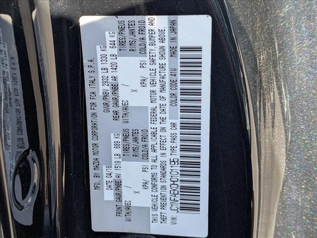 used 2017 FIAT 124 Spider car, priced at $14,857
