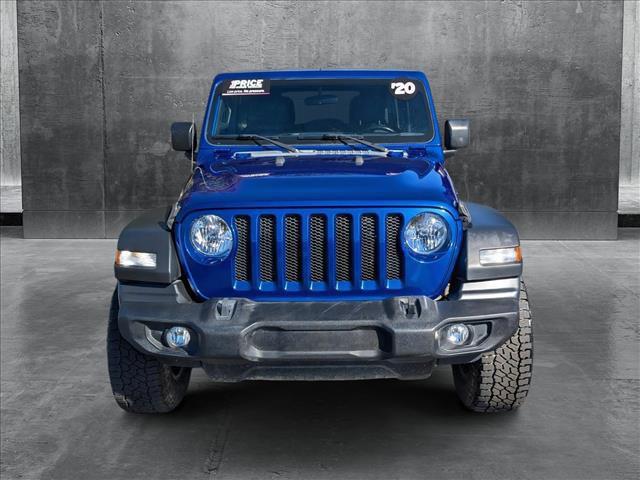 used 2020 Jeep Wrangler Unlimited car, priced at $25,987