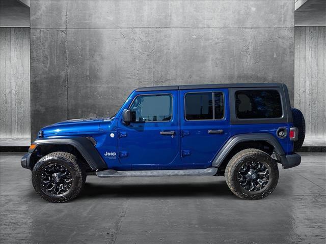 used 2020 Jeep Wrangler Unlimited car, priced at $25,987