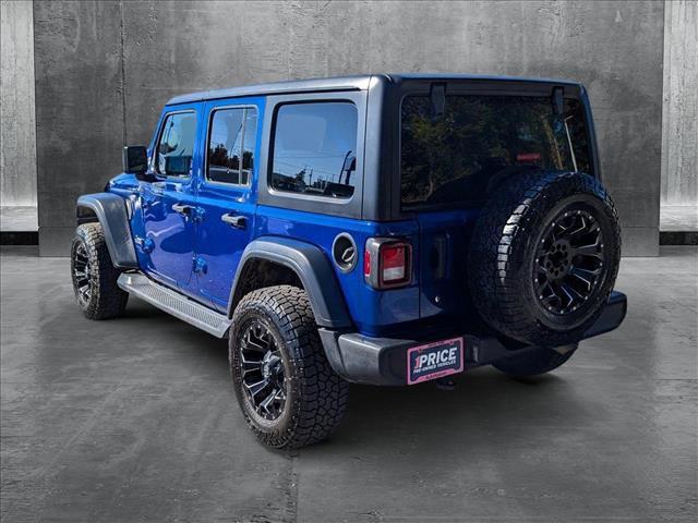 used 2020 Jeep Wrangler Unlimited car, priced at $25,987