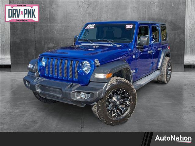 used 2020 Jeep Wrangler Unlimited car, priced at $25,987