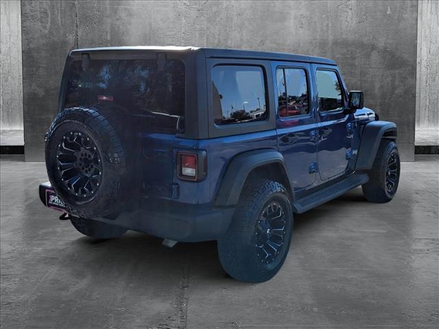 used 2020 Jeep Wrangler Unlimited car, priced at $25,987