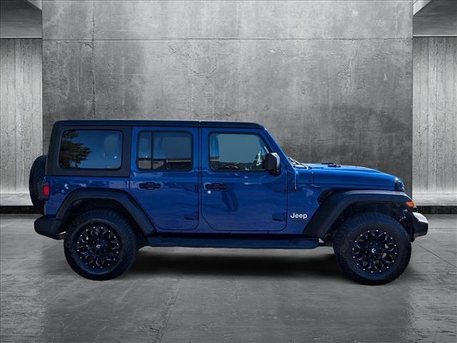 used 2020 Jeep Wrangler Unlimited car, priced at $25,987