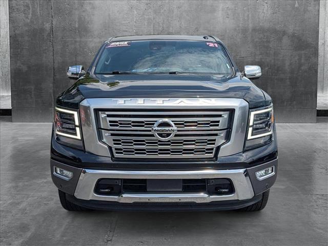 used 2021 Nissan Titan car, priced at $40,934