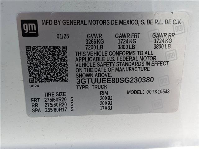 used 2025 GMC Sierra 1500 car, priced at $63,852