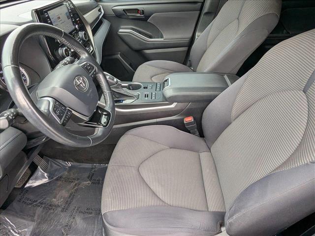 used 2021 Toyota Highlander car, priced at $28,143