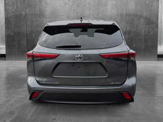 used 2021 Toyota Highlander car, priced at $28,143