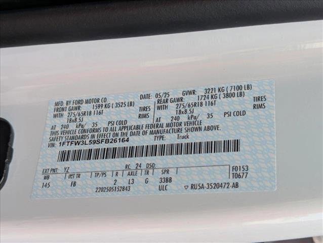 new 2025 Ford F-150 car, priced at $54,518