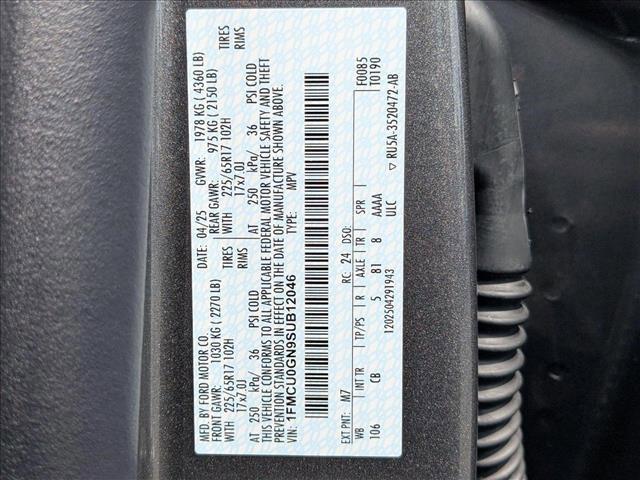 new 2025 Ford Escape car, priced at $24,248