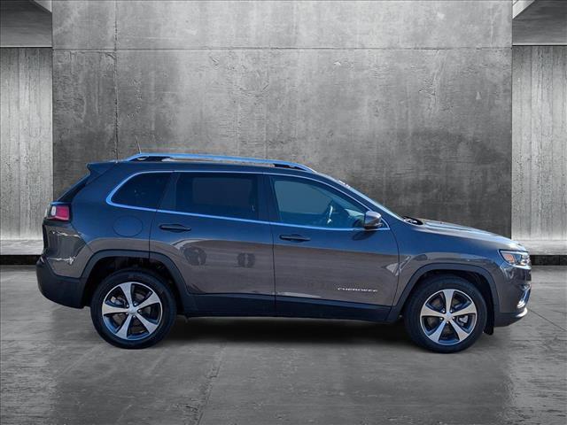 used 2021 Jeep Cherokee car, priced at $25,471