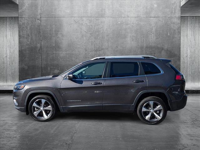 used 2021 Jeep Cherokee car, priced at $25,471