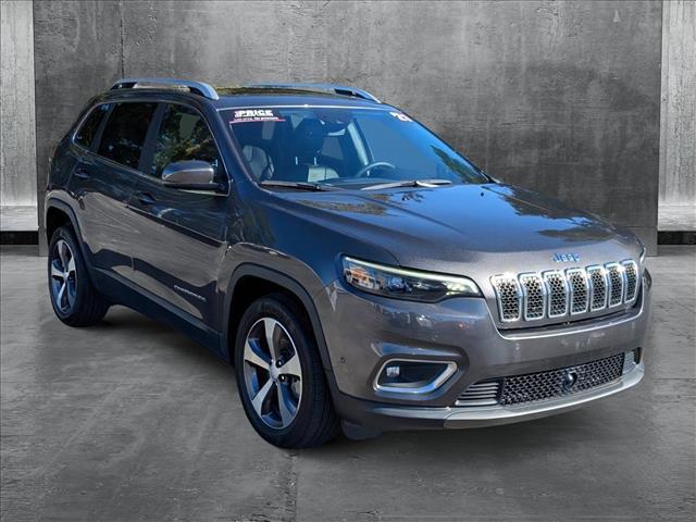 used 2021 Jeep Cherokee car, priced at $25,471