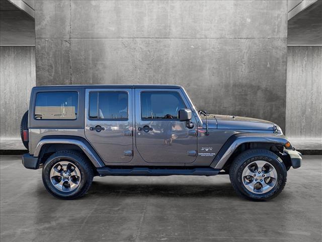 used 2017 Jeep Wrangler Unlimited car, priced at $24,266