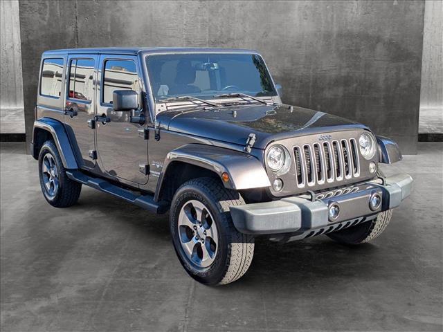 used 2017 Jeep Wrangler Unlimited car, priced at $24,266