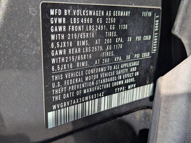 used 2016 Volkswagen Tiguan car, priced at $13,598