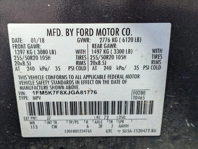 used 2018 Ford Explorer car, priced at $14,397