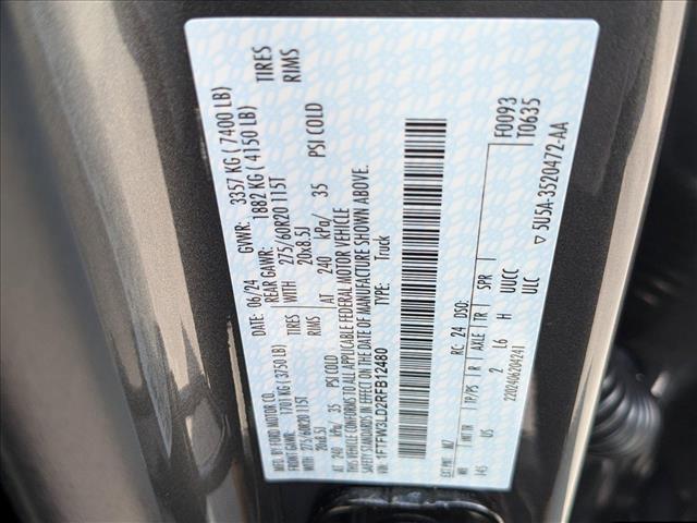 new 2024 Ford F-150 car, priced at $47,080
