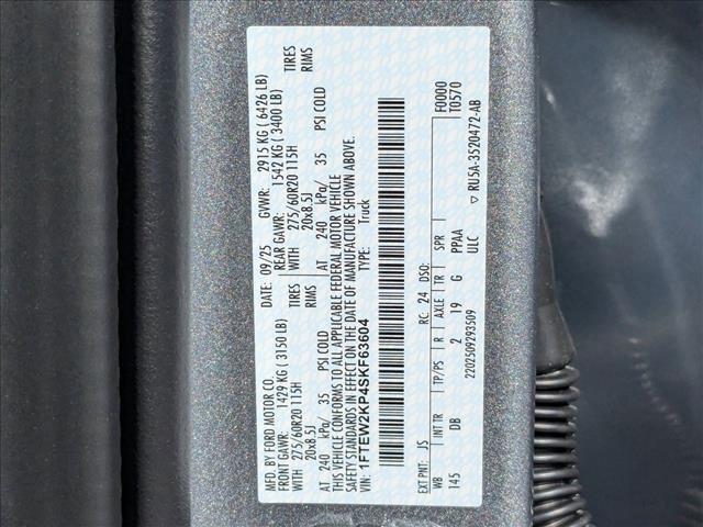 new 2025 Ford F-150 car, priced at $42,790