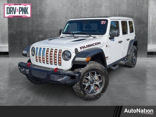 used 2021 Jeep Wrangler Unlimited car, priced at $38,189