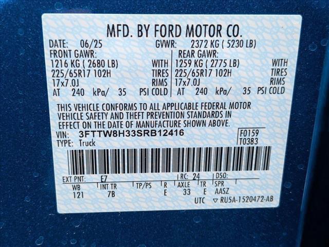 new 2025 Ford Maverick car, priced at $31,992