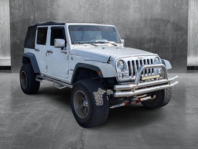 used 2018 Jeep Wrangler JK Unlimited car, priced at $24,785