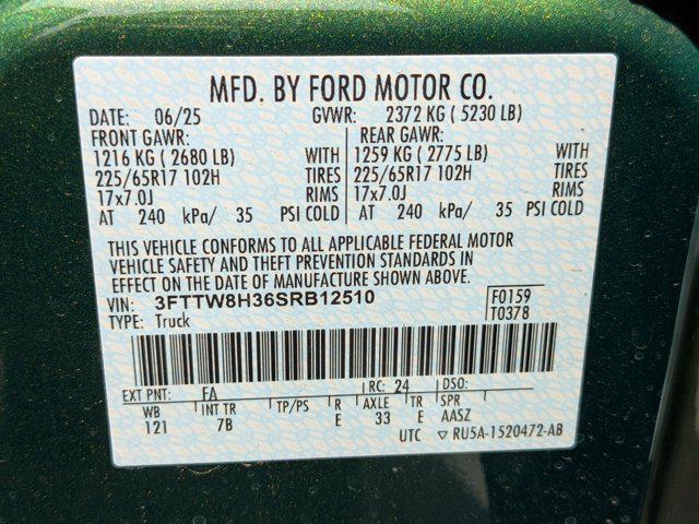 new 2025 Ford Maverick car, priced at $32,715
