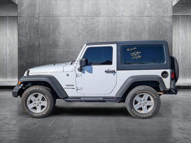 used 2018 Jeep Wrangler JK car, priced at $25,369